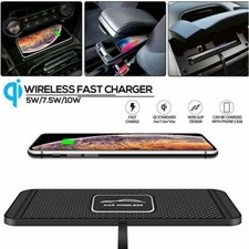 QI Wireless Car Phone Charger Fast Charging Pad Mat For iPhone Samsung Universal