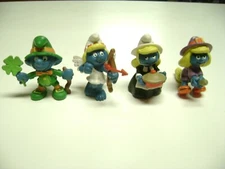 All Made In Portugal, Good Luck SMURF +Valentine, Thanksgiving, Witch Smurfettes