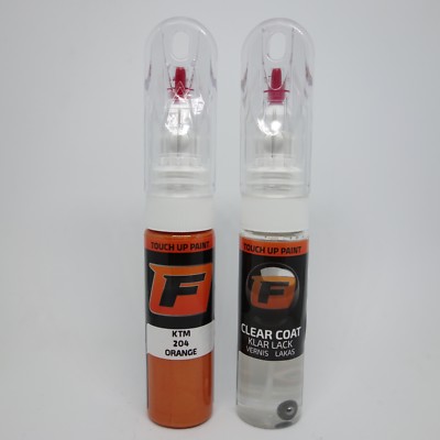 Lackstift für     KTM     204      | Orange |     Autolack Pinsel Nadel