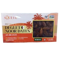 SOLEIL | Premium Deglet Noor Dates | – 2lb (907g) | Naturally Sweet & Soft, Rich