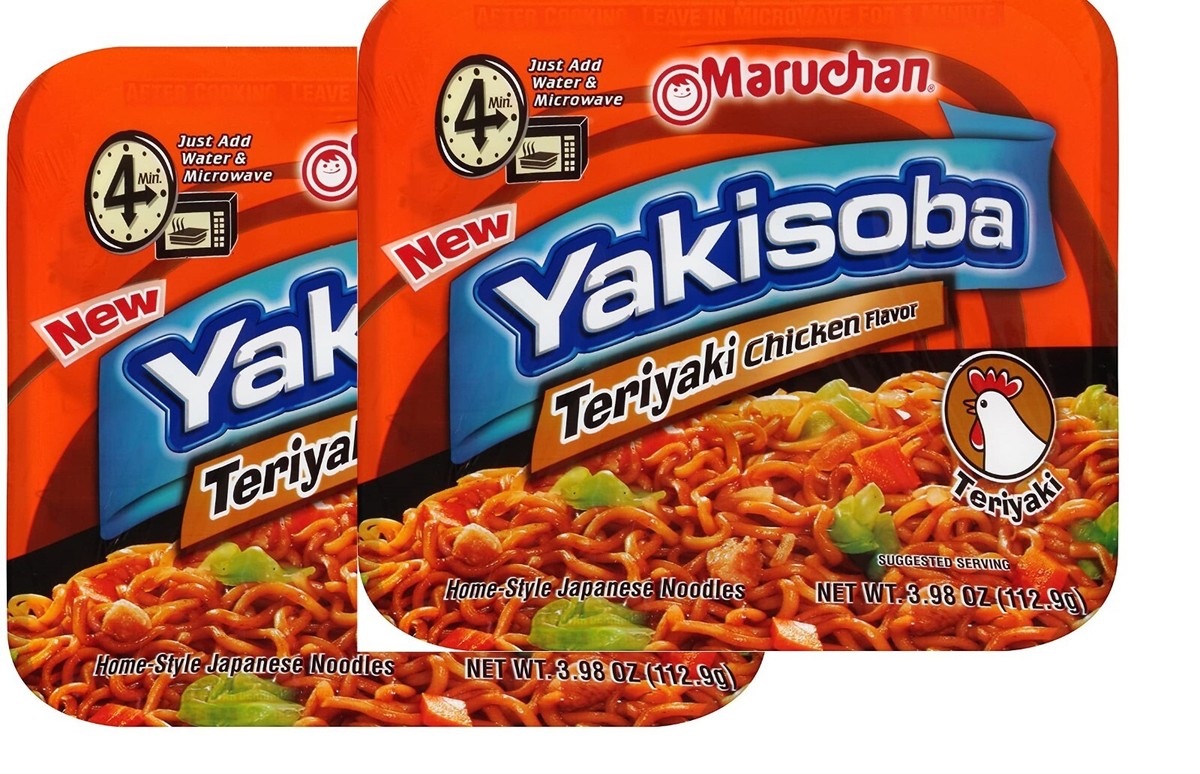 Maruchan Yakisoba Teriyaki Chicken, Japanese ramen noodles 3.98 Oz