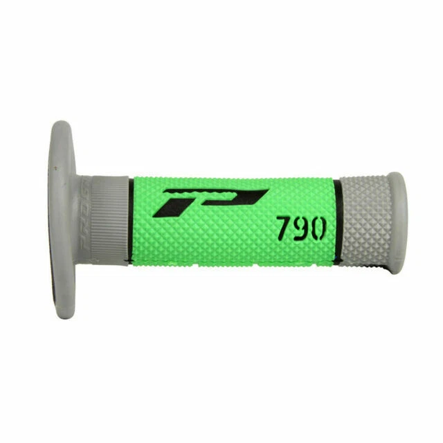 Empuñaduras de motocicleta ProGrip gris/verde triple densidad traje Kawasaki KDX200 KDX220R Foto 3 de 4