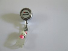 ID BADGE RETRACTABLE REEL,RN,NURSE,MEDICAL,PEDIATRIC,ICU,ER OFFICE,VETERINARIAN