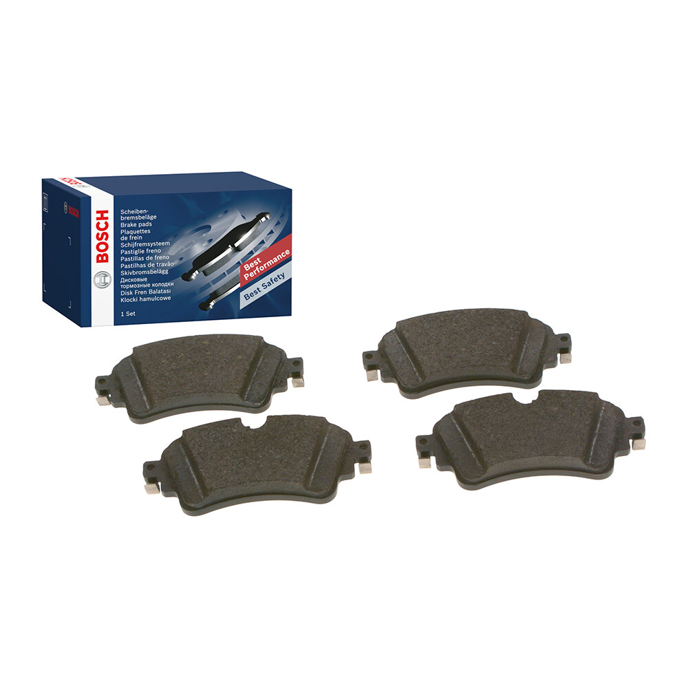 Plaquettes de frein arrière Bosch BP2007 pour étrier de frein à disque de voiture