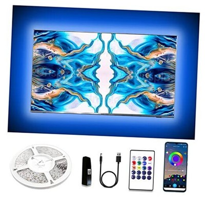  TV LED Backlight, 16.4ft RGB USB Led Lights for TV 65-80 16.4FT for 65''-80''TV