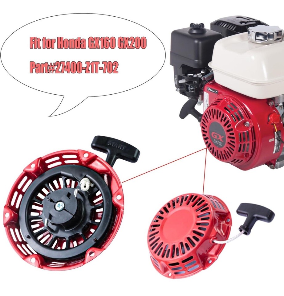 Pull Start For GX120 GX160 GX200 Recoil Starter 28400 Z4M 306ZB 5 5HP 6 pull-start-for-gx120-gx160-gx200-recoil-starter-28400-z4m-306zb-5-5hp-6