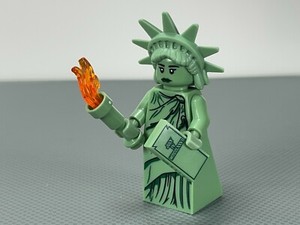 statue of liberty lego figure