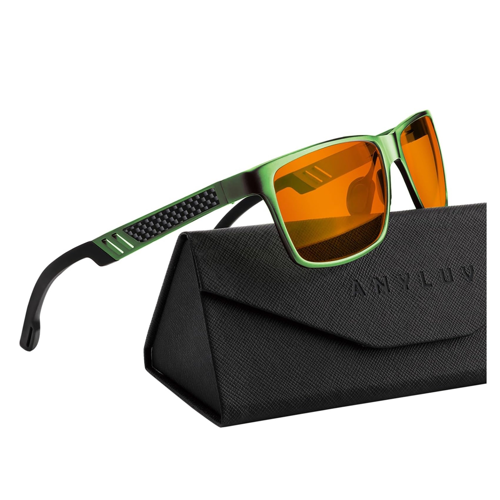 ANYLUV Gaming Glasses for Men Anti Blue Light Computer Glasses Rectangle Al-M...