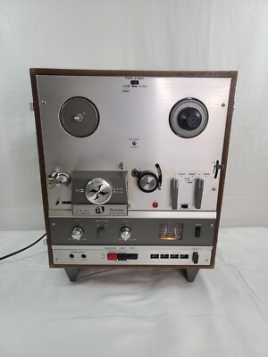 Vintage 1970 Akai X-1800SD 4-Track Stereo Reel-to-Reel 8-Track