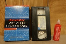 Discwasher Wet Video VHS Player Head Cleaner FG1788