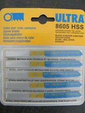 ULTRA 5 Pack Jigsaw Blades New 8605 HSS 1-4