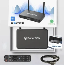 SuperBox S6 Pro – New Factory Sealed – Latest 2025 Model – Fast Shipping