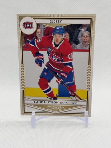 Lane Hutson [Gold] #OPC-50 2024 Upper Deck O-Pee-Chee Glossy card