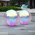 Yescom 2PCS 40" Big Shiny Inflatable Mirror Ball Giant PVC Hanging Iridescent — photo 7