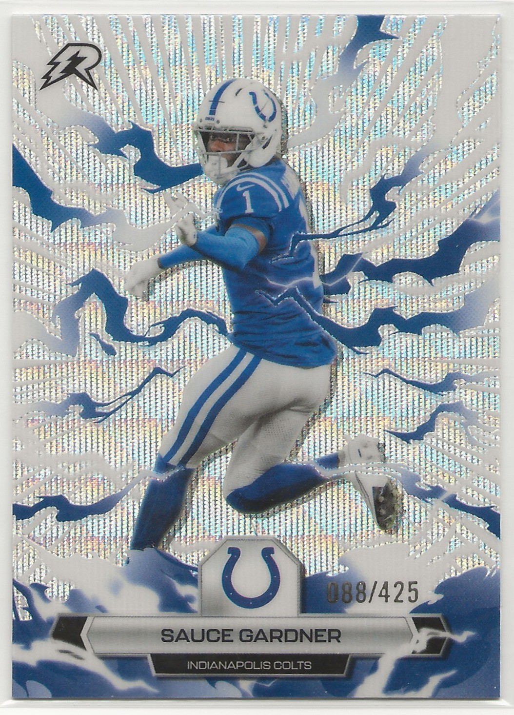 2025 Topps Resurgence #43 Sauce Gardner Surge Refractor #/425
