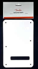 NON-BEVELED Fender Strat BACKPLATE 1-PLY Stratocaster Pickguard Single Slot