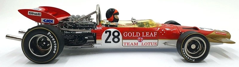 Quartzo 1/18 Scale 18221 Lotus Type 49C #28 Fittipaldi 1970 British GP LE - Image 4 of 4
