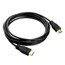 SatelliteSale Digital High-Speed 1.4 HDMI Cable PVC 1080p Black Cord Lot zz