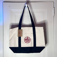 Trader Joe's Reusable Canvas Tote Bag in Navy Blue - Brand New with Tags 2026 