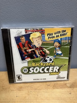 Backyard Soccer 2004 Infogames WIN/MAC CD-ROM Clint Mathis PC - New Sealed