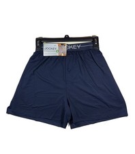NWT. Jockey. Single Active Microfiber Woven Boxer. Dark Navy. MRSP. 18.00