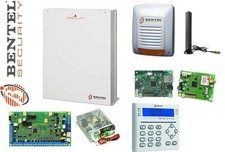 Bentel Security Kit Absoluta Plus 48 + Box-M + Sirena + IP + GSM + Tastiera + Al