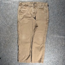 Carhartt Relaxed Fit Twill Utility Work Pants Khaki 38x30 BN0324M Workwear Gorp