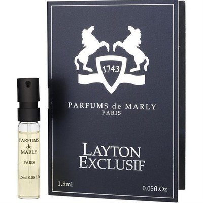 Parfums de Marly Layton Men Sample Vial 1.5ml 0.05oz EDP Spray New
