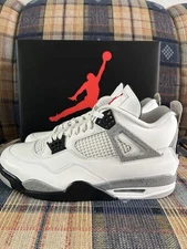 Nike Air Jordan Retro 4 White Cement 2025 Size 14 BRAND NEW