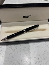 mont blanc meisterstuck ballpoint pen platinum stylo Bille, Chamonix Mont Blanc
