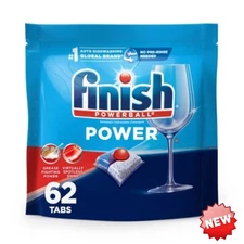   Finish Fresh Power Dishwasher Detergent Tablets - 62ct