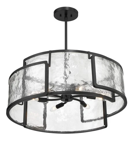 Minka Lavery 5267 Bella Collina 6 Light 28"W Pendant - Coal - Picture 11 of 11