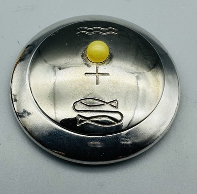 Paco Rabanne XS Pour Elle Solid Perfume Vintage 1994, Silver Plate, Rare