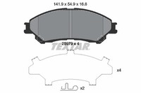Bremsbelagsatz FÜR Suzuki Vitara (Ly), Suzuki S-CROSS - Textar 2597901