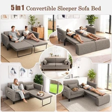 Flexible Design--Suitable for Various Occasions Loveseat Sofa Bed Best Gift📍📍