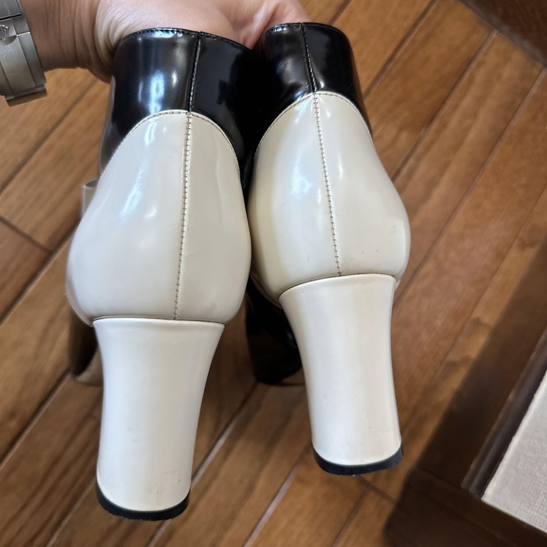 Gucci Boots Black X White With Zipper Size 36 US About6 For Women thumbnail 9