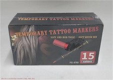 10 Colour Temporary Tattoo Markers Set   2026 New Tattoo Pens for Skin Art New