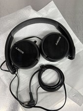Sony MDR-ZX110NC Noise Canceling Headphones On Ear MDR ZX110NC BLACK Without box