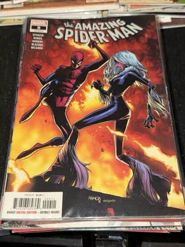 AMAZING SPIDERMAN # 9 The Heist: Part 2 of 3 - Written by Nick Spencer Black Cat