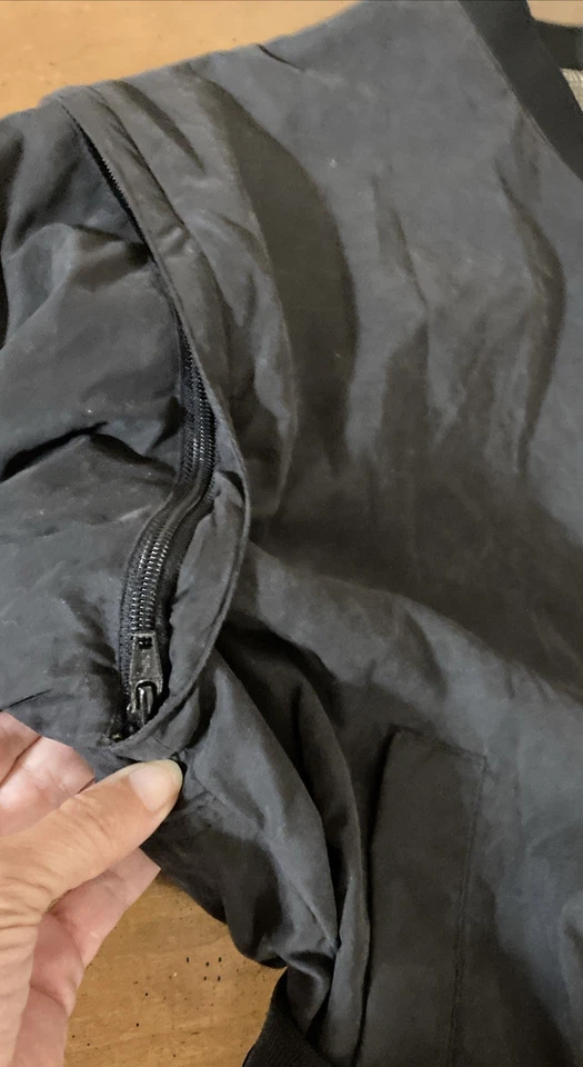 Perry Ellis Reversible v neck pullover L New Removable Sleeve Golf Vest Teflon - Image 3 of 4