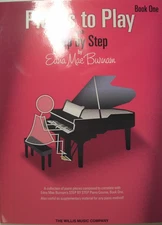New Burnam Step By Step Pieces to Play Book 1 Music Book  #HL00404507