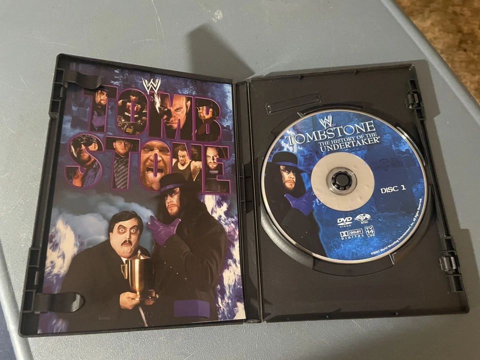 The UNDERTAKER WWE - Tombstone: (DVD, 2005, 3-Disc Set) - Image 3 of 3