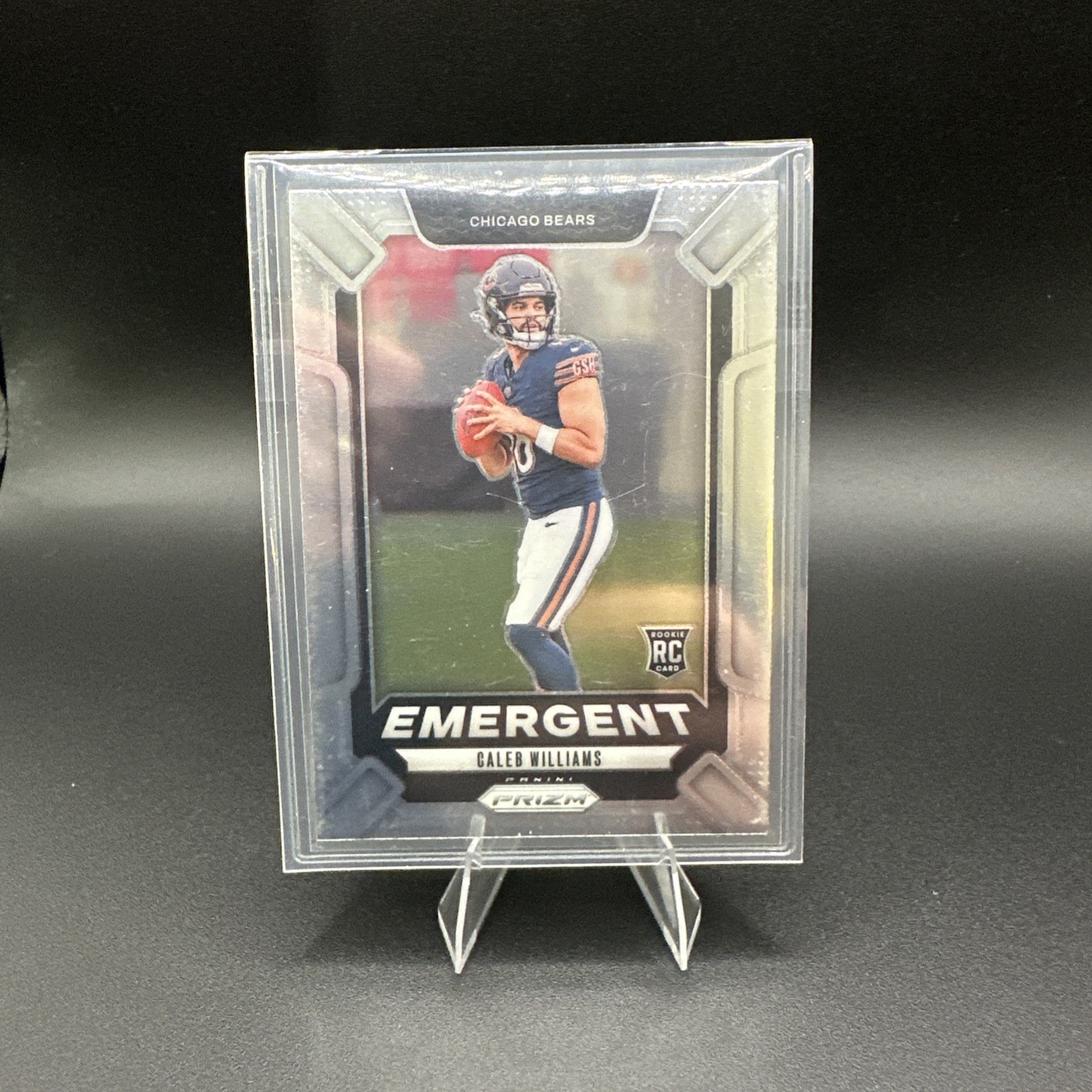 2024 Panini Prizm - Emergent Caleb Williams #1 Silver Prizm (RC)