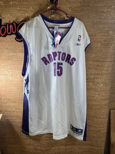 VINTAGE NWT-3XL TORONTO RAPTORS CIRCA 1999-2006 CARTER NBA REEBOK JERSEY - Picture 9 of 9