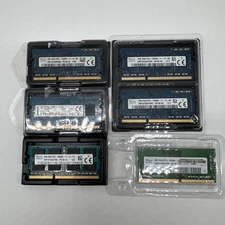 Lot of 6 Laptop RAM Modules DDR3 & DDR4 | SK Hynix | Tested & Working