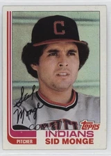 1982 Topps Wrong Back ( Back) Sid Monge ( Back) Ed Farmer 0kb5