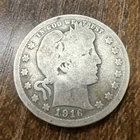 1916-D Barber Quarter  Check My Other Inventory Out. Shop At My Store