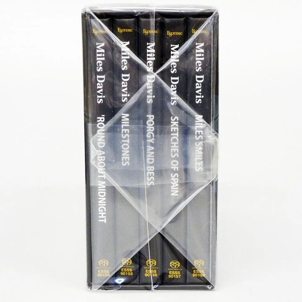 ESOTERIC SACD MILES DAVIS GREAT 5 Japan SACD Super Audio Hybrid BOX SET LTD NEW - Image 4 of 4