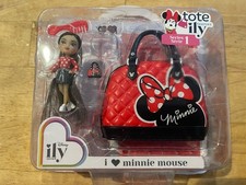 Disney ILY 4Ever Tote Teenies I Love Minnie Mouse Mini Doll & Purse Series 1