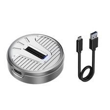 M.2 NVMe SATA SSD to USB 3.1 Type-C External Enclosure Reader 10Gbps Adapter